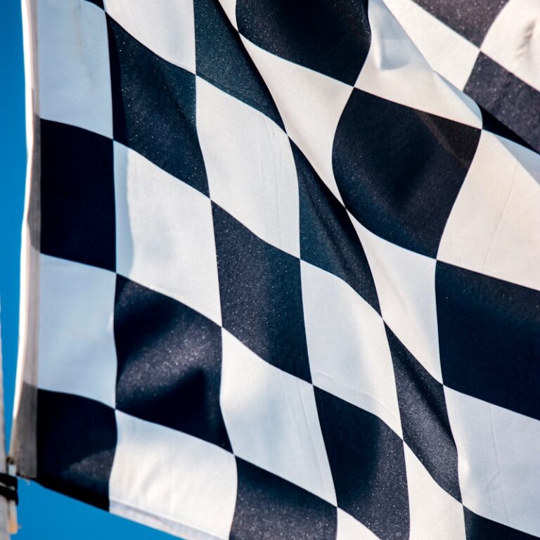 blue and white striped textile